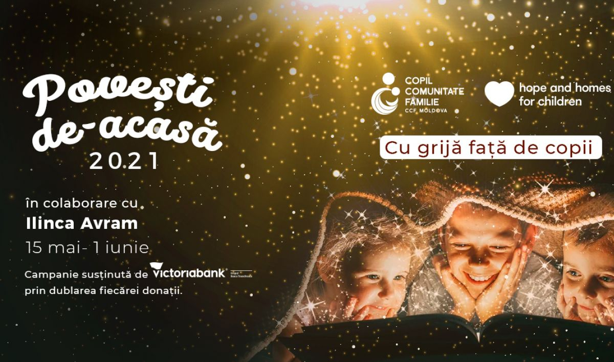 CCF Moldova lansează cea de-a doua ediție a campaniei „Povești de-acasă”